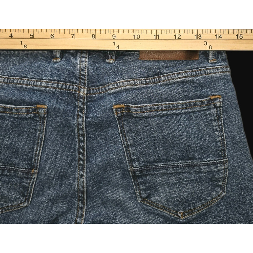 Massimo Dutti Selvedge Slim Jeans Men’s 30 Blue Premium Denim 28 Inseam - Picture 8 of 13